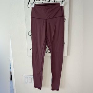 Colorfulkoala mauve leggings - no pockets